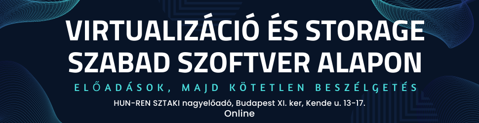 Virtualizáció és storage szabad szoftver alapon