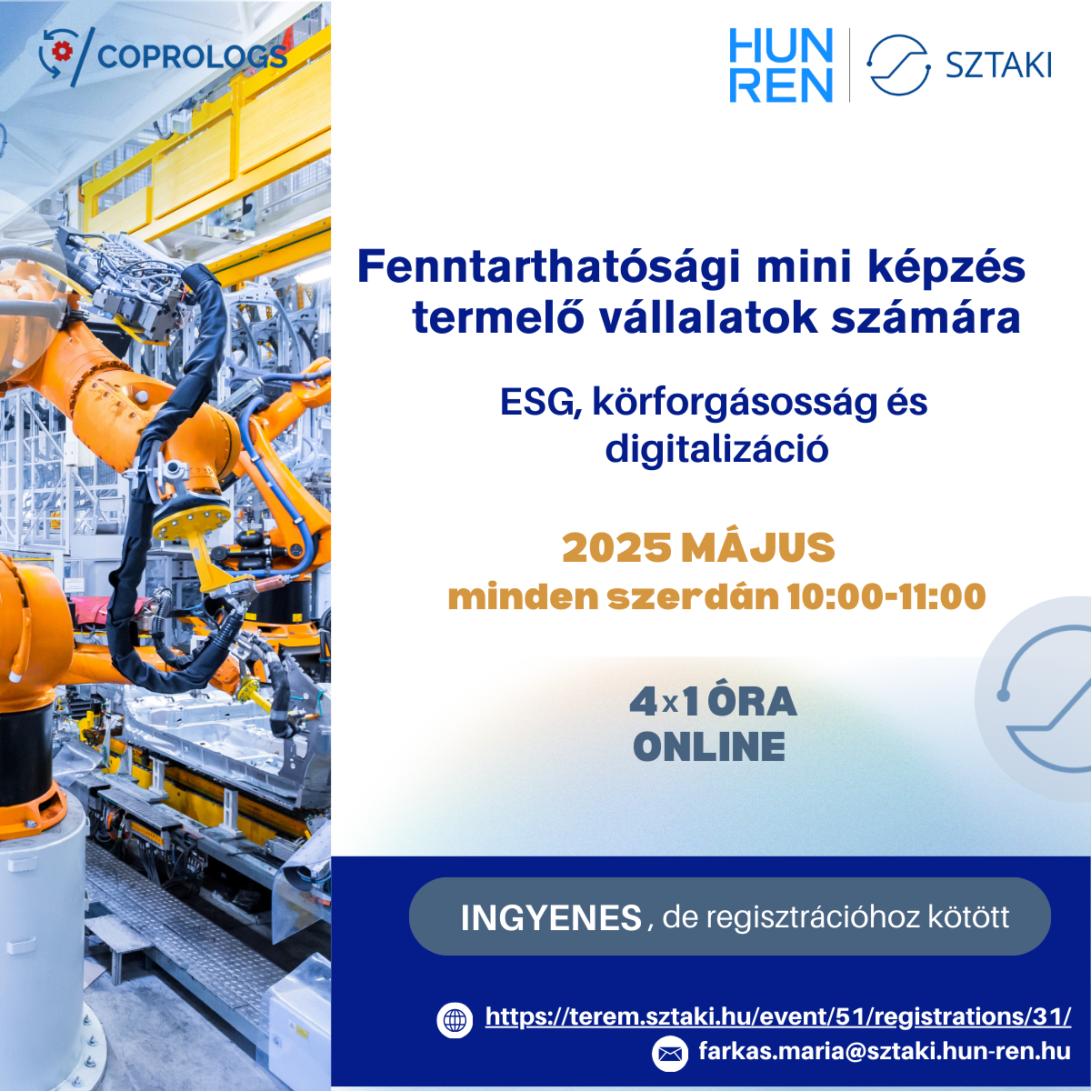 Fenntarthatósági workshop termelő vállalatok számára